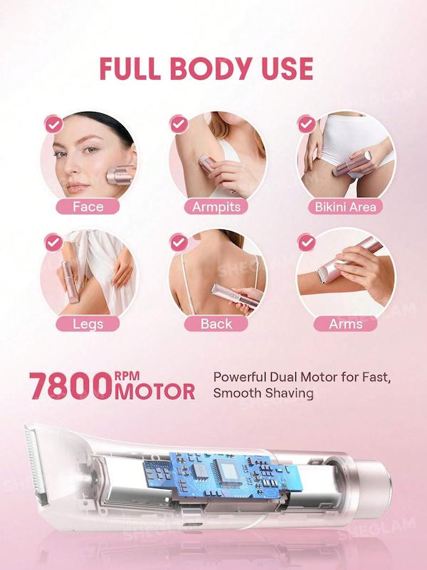 تریمر و ماشین اصلاح برقی بیکینی شیگلم مدل Smooth Moves