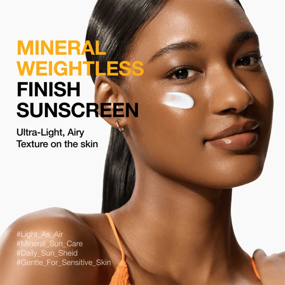 کرم ضد آفتاب مینرال آنوا مدل Mineral Weightless با SPF50