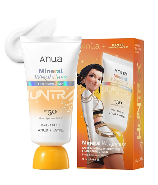 کرم ضد آفتاب مینرال آنوا مدل Mineral Weightless با SPF50