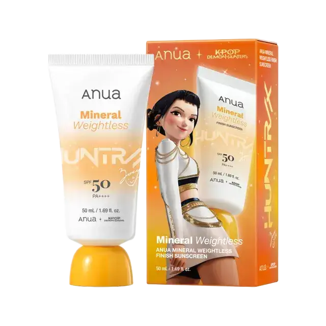 کرم ضد آفتاب مینرال آنوا مدل Mineral Weightless با SPF50